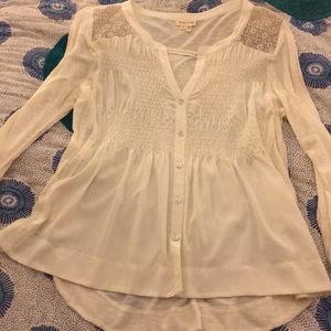 Anthropologie meadow rue top